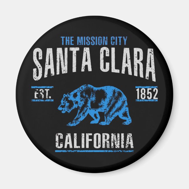 Santa Clara Magnet (Front)
