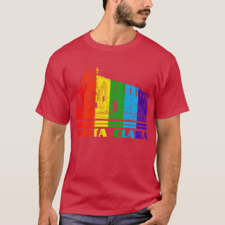 Santa Clara Pride  Santa Clara LGBT Gift LGBTQ Sup T-Shirt