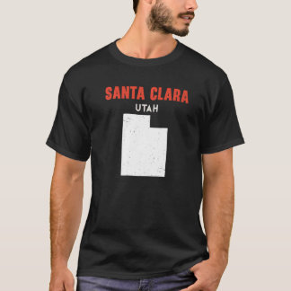 Santa Clara Utah USA State America Travel Utahan T-Shirt