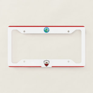 Santa Clarita (California) city flag License Plate Frame
