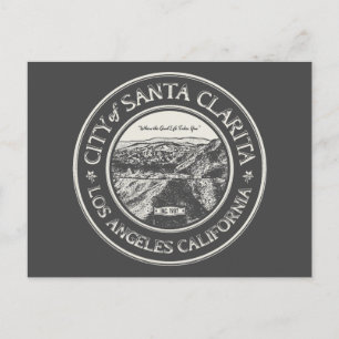 SANTA CLARITA CALIFORNIA POSTCARD