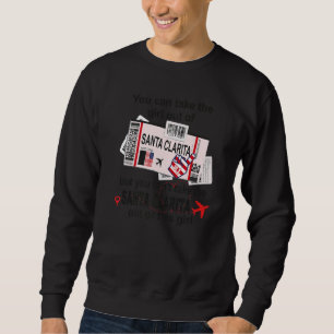 Santa Clarita Girl Santa Clarita Boarding Pass Sweatshirt