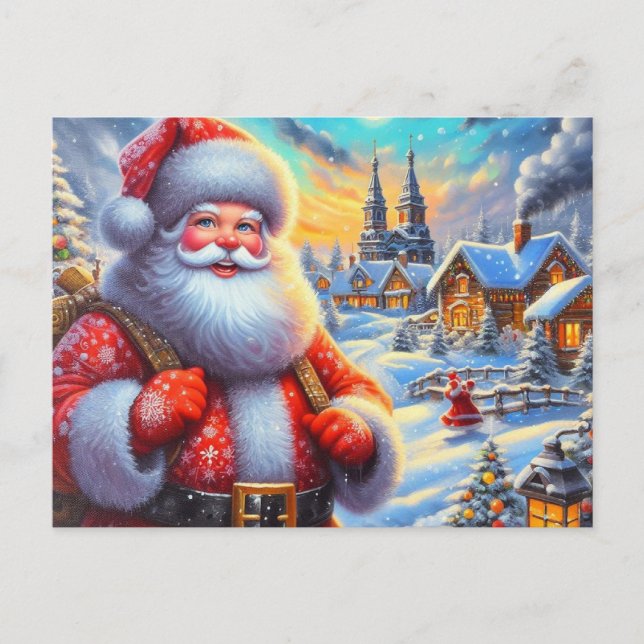Santa Claus 02 Postcard (Front)