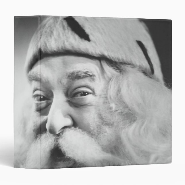 Santa Claus 3 Ring Binder (Front/Spine)