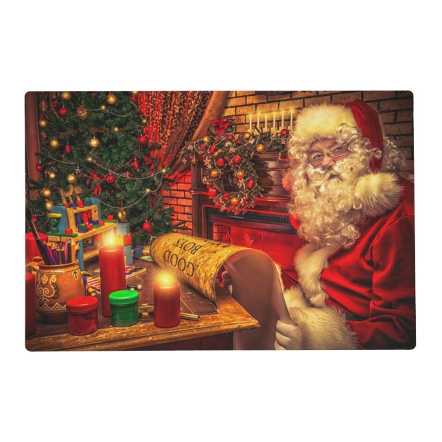 Santa Claus 4 Placemat (Front)