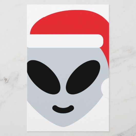 santa claus alien emoji (Front)