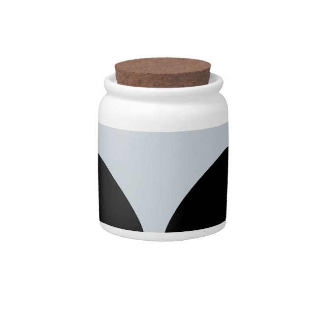 santa claus alien emoji candy jar (Front)
