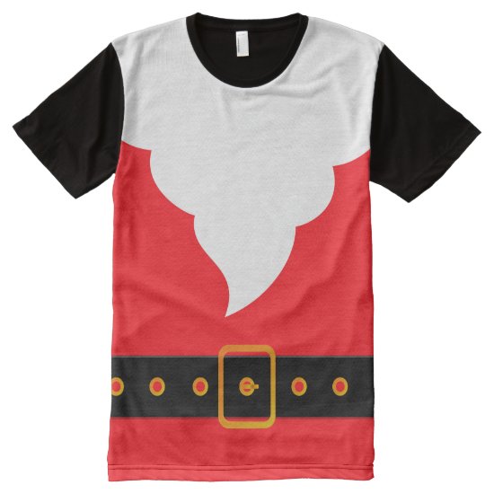 Santa Claus All-Over-Print T-Shirt