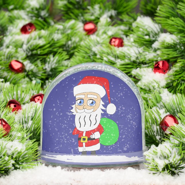 Santa Claus and Christmas villain  Snow Globe (Christmas)