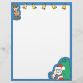 Santa Claus and Reindeer Christmas (Front)