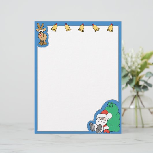 Santa Claus and Reindeer Christmas (Standing Front)