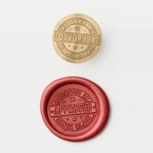 Santa Claus Approved Christmas Wax Seal Stamp