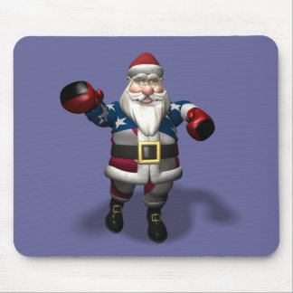 Santa Claus At Boxing Day Mouse Pad