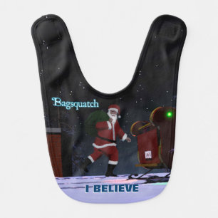 Santa Claus - Bagsquatch Baby Bib