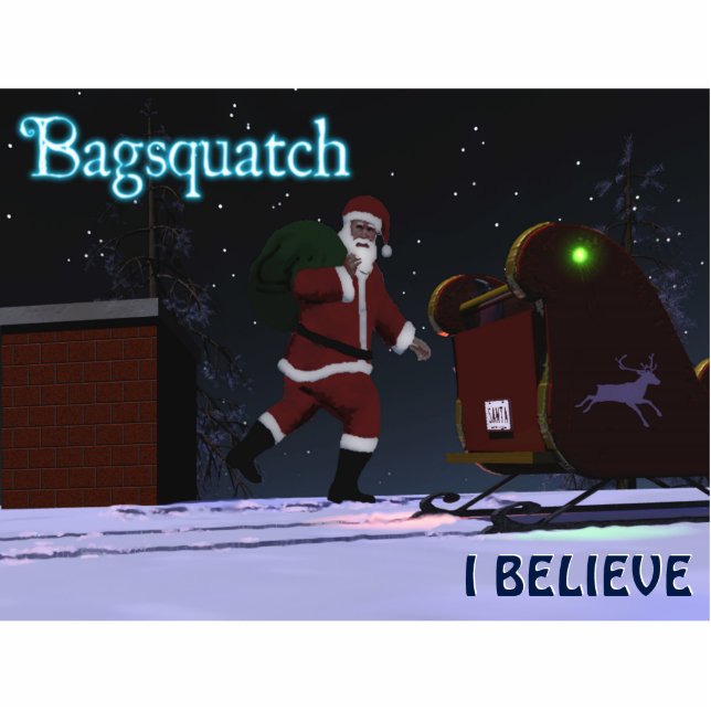 Santa Claus - Bagsquatch Cutout (Front)