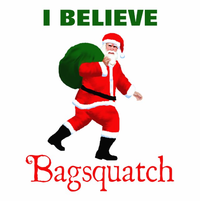 Santa Claus - Bagsquatch Cutout (Front)