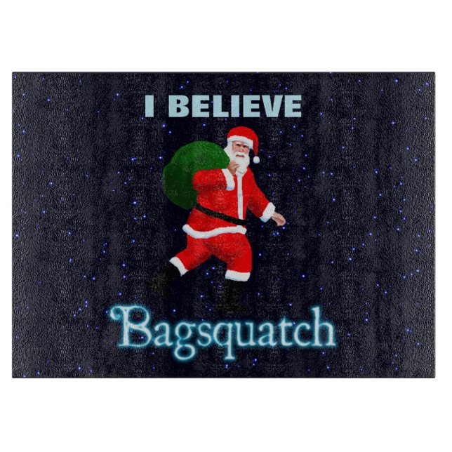 Santa Claus - Bagsquatch Cutting Board (Front)