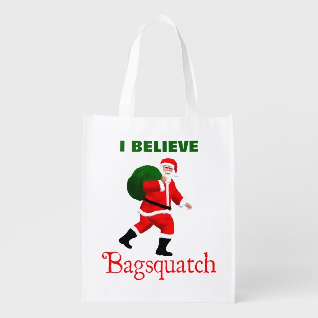 Santa Claus - Bagsquatch Grocery Bag (Front)
