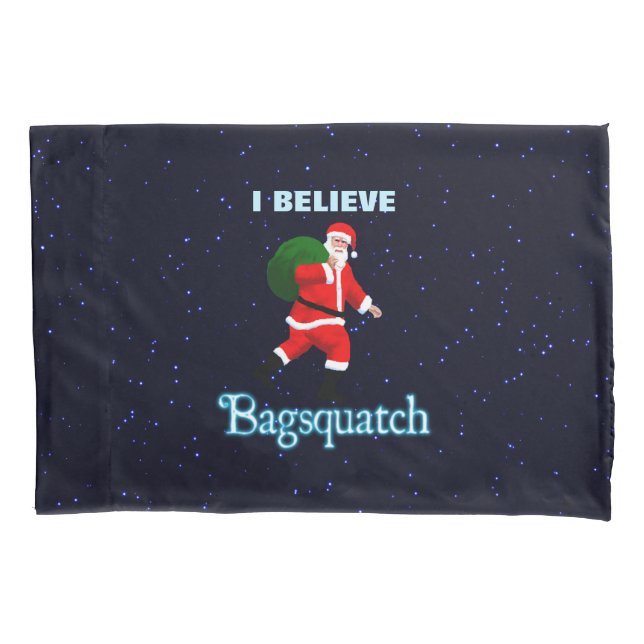 Santa Claus - Bagsquatch Pillow Case (Front)