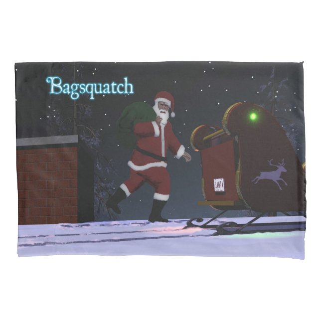 Santa Claus - Bagsquatch Pillow Case (Front)