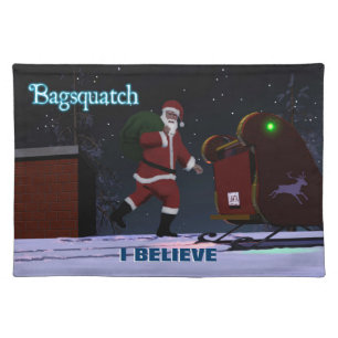 Santa Claus - Bagsquatch Placemat