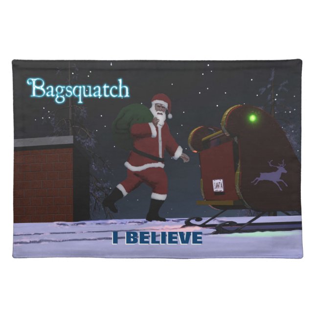 Santa Claus - Bagsquatch Placemat (Front)