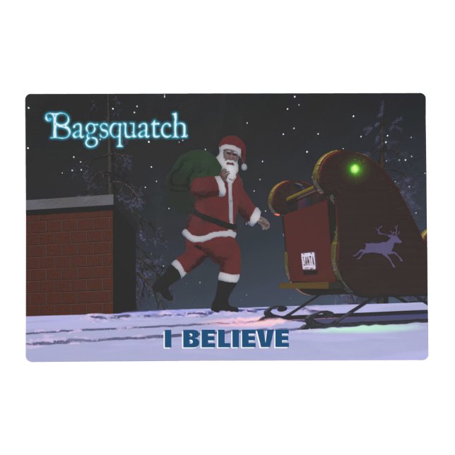 Santa Claus - Bagsquatch Placemat (Front)