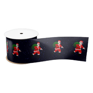 Santa Claus - Bagsquatch Satin Ribbon