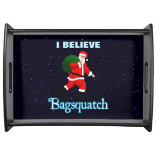 Santa Claus - Bagsquatch Serving Tray
