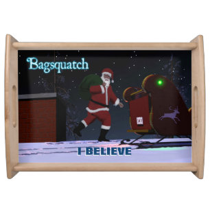 Santa Claus - Bagsquatch Serving Tray
