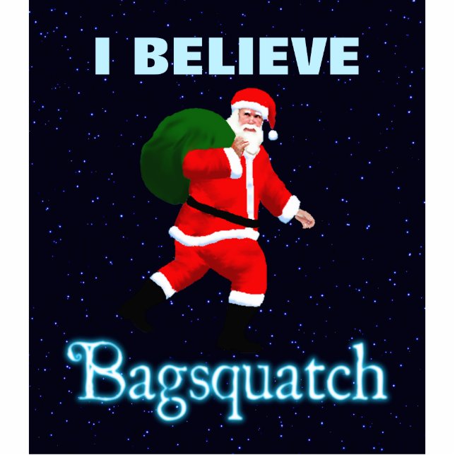 Santa Claus - Bagsquatch Statuette (Front)
