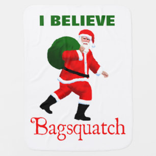 Santa Claus - Bagsquatch Stroller Blanket