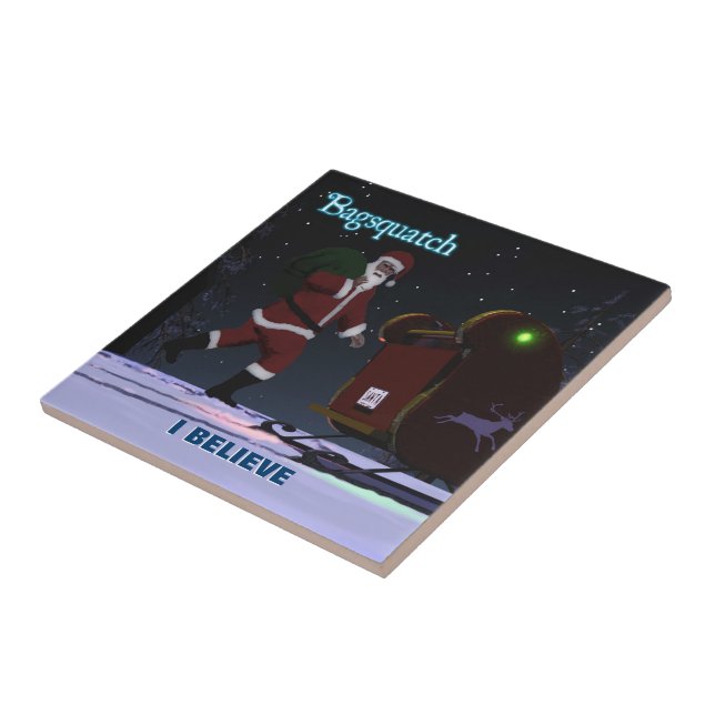 Santa Claus - Bagsquatch Tile (Side)