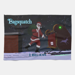 Santa Claus - Bagsquatch Towel