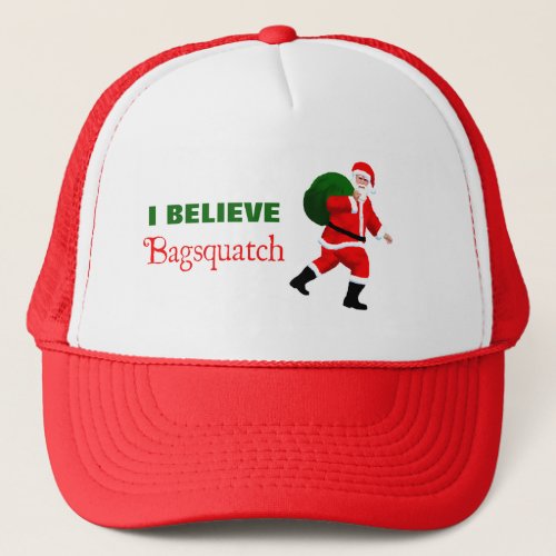 Santa Claus _ Bagsquatch Trucker Hat