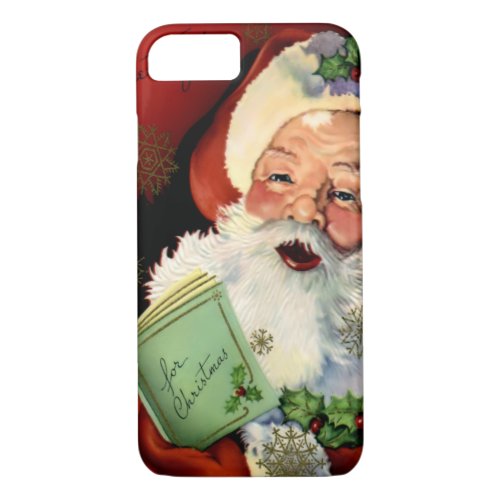 Santa Claus Barely There iPhone 7 case