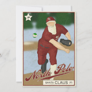 Santa Claus Baseball Card