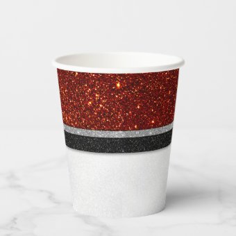 Santa Claus Belt and Buckle - Merry Christmas Paper Cups | Zazzle