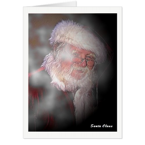 Santa Claus Big Christmas Card