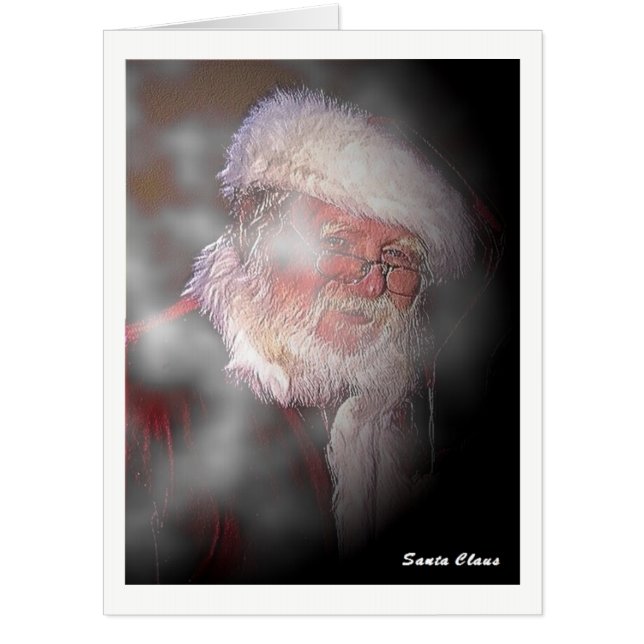 "Santa Claus" Big Christmas Card (Front)