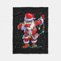 Santa Claus Black Christmas Afro African American 