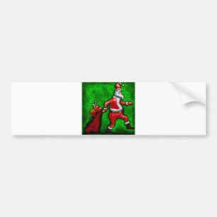 Santa Claus Bumper Sticker