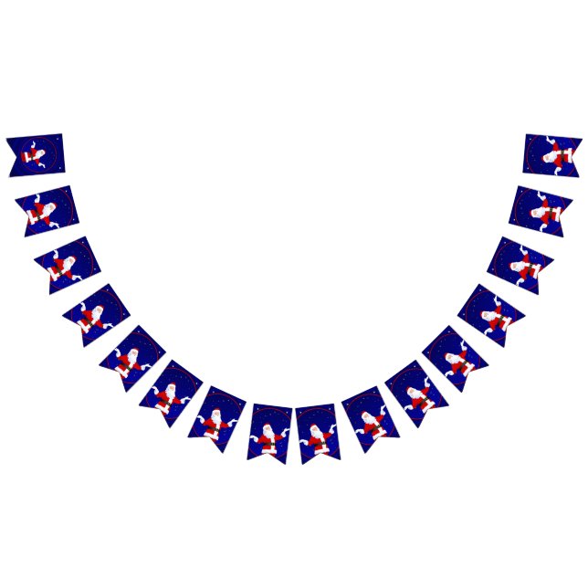 Santa Claus Bunting Flags (All)