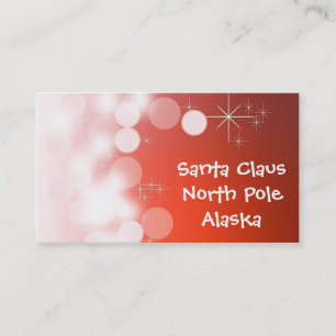 Santa Claus Business Card