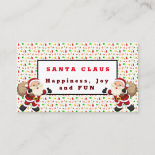 Santa Claus Business Card