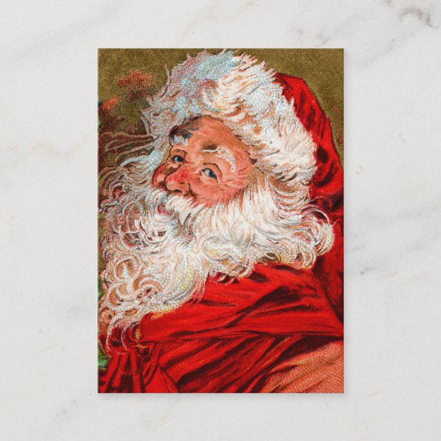 Santa Claus Business Card (Front)
