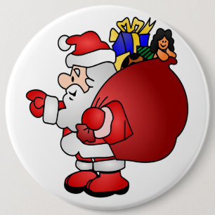 SANTA CLAUS BUTTON