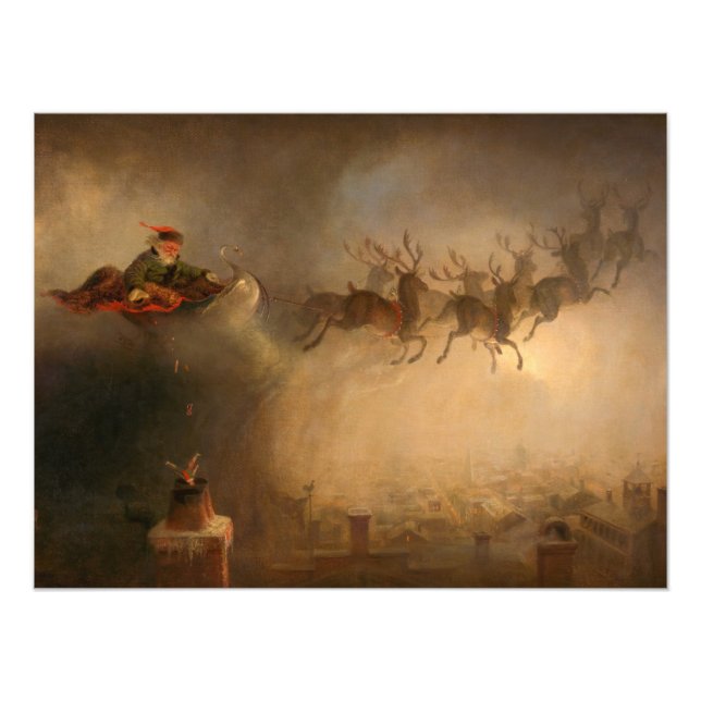 Santa Claus by William Holbrook Beard Photo Print (Front)