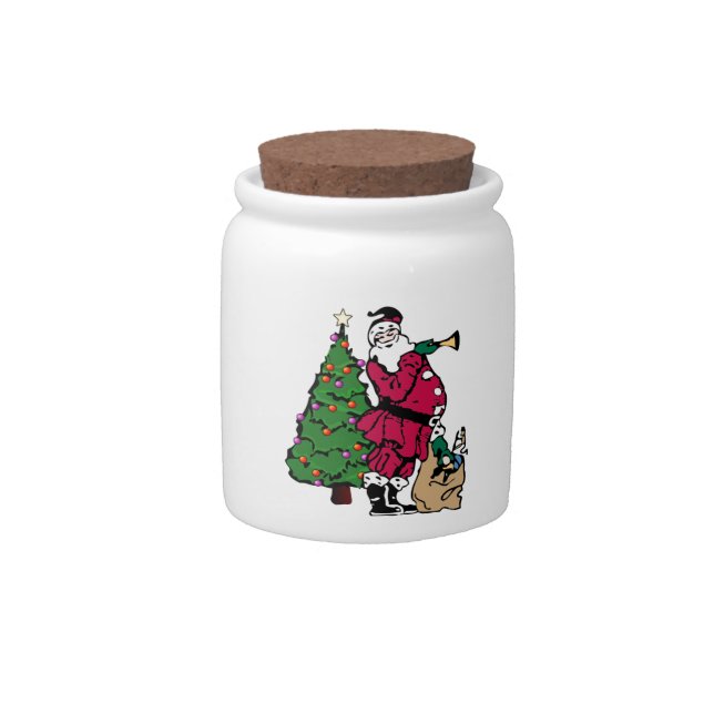 Santa Claus Candy Jar (Front)