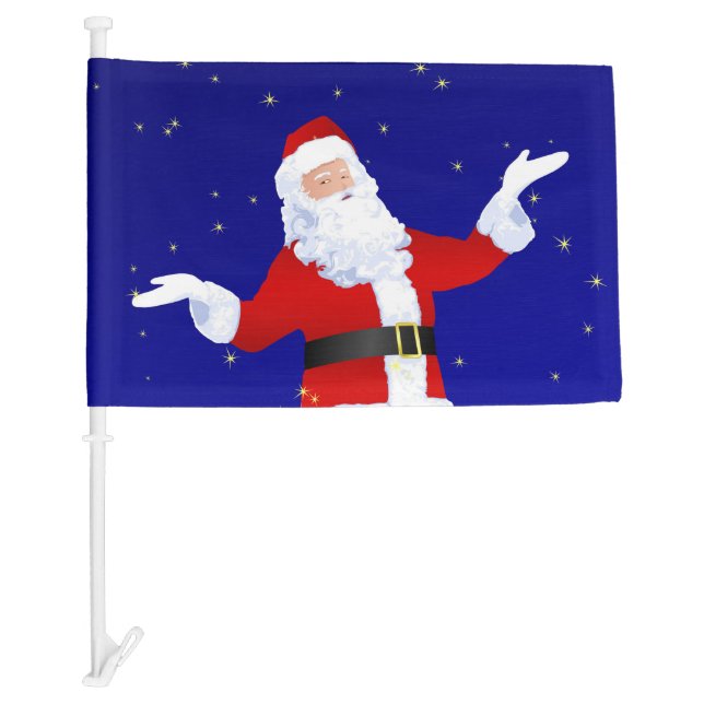 Santa Claus Car Flag (Front)